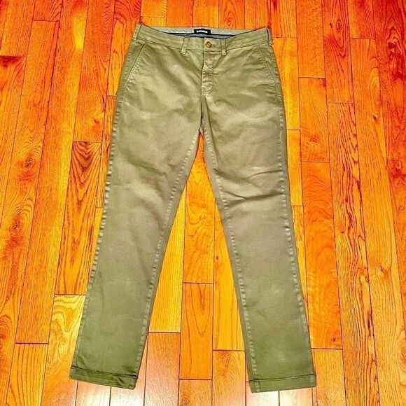 OLIVE SKINNY JEANS 31 x 32 - Picture 1 of 5